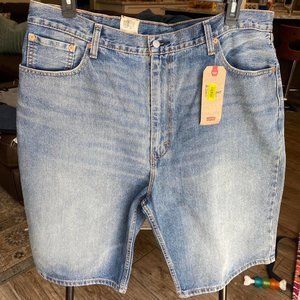 NEW LEVIS 569 LOOSE STRAIGHT JEAN SHORTS